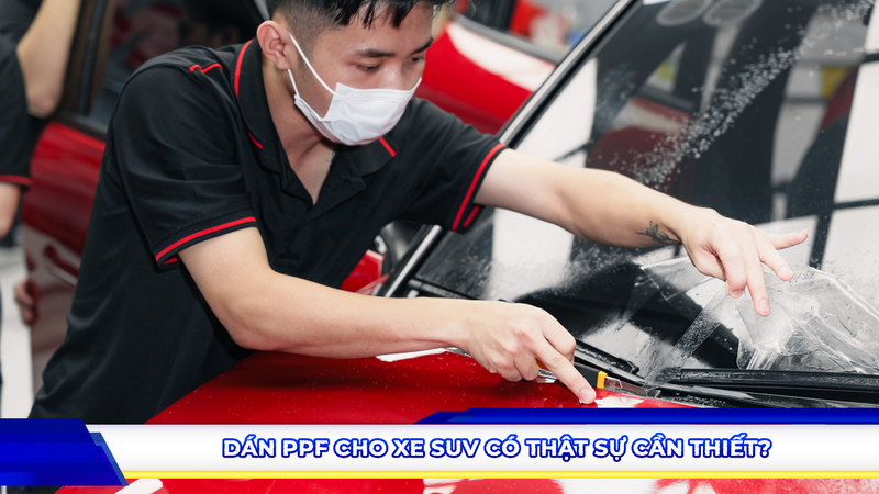 Dán PPF cho xe SUV có thật sự cần thiết?